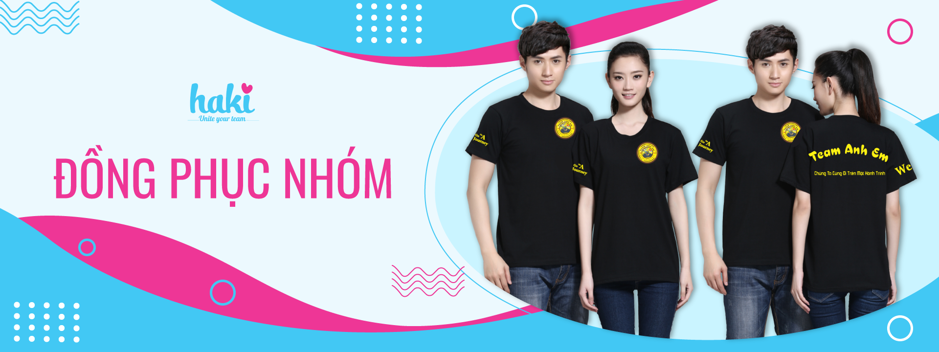 Đồng phục nhóm Banner