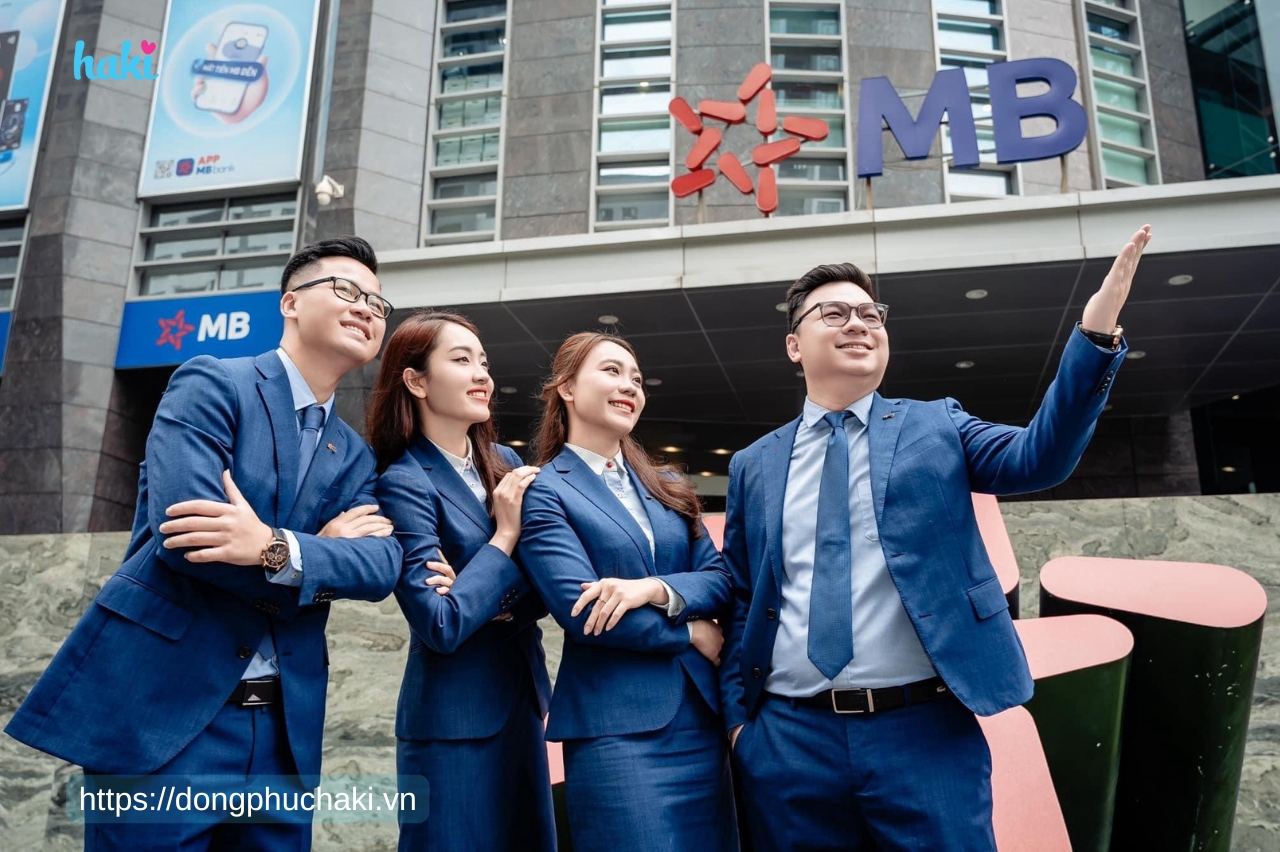 đồng phục ngân hàng Mb
