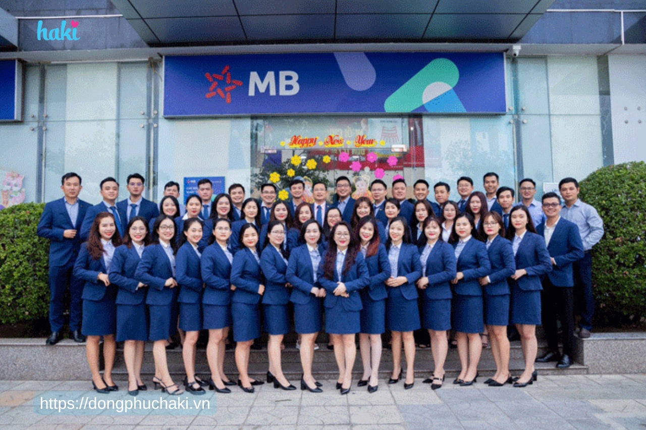 đồng phục ngân hàng Mb