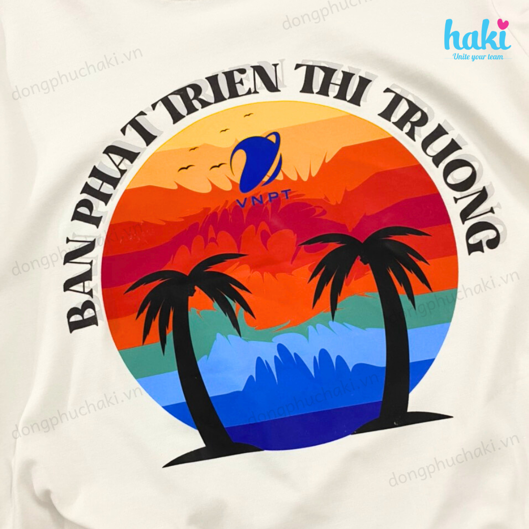áo thun đồng phục 100% cotton