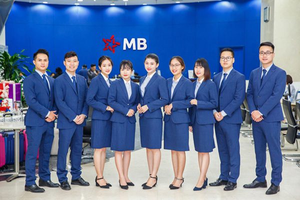 đồng phục ngân hàng MB