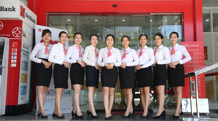 đồng phục ngân hàng Seabank