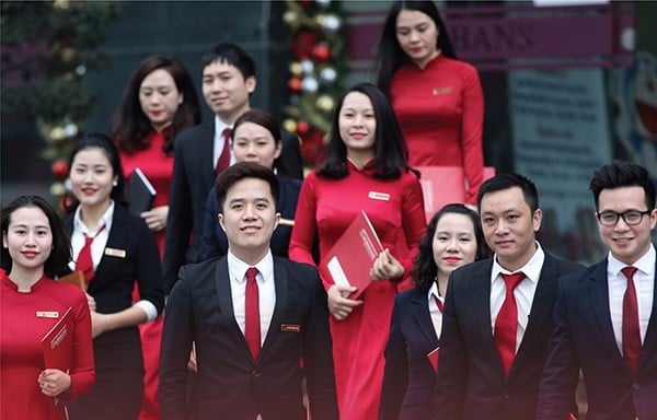 đồng phục ngân hàng Agribank