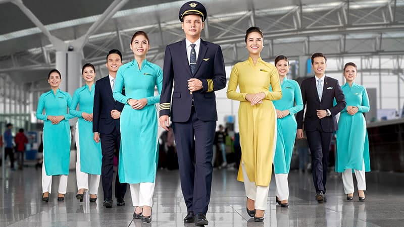 đồng phục Vietnam Airlines