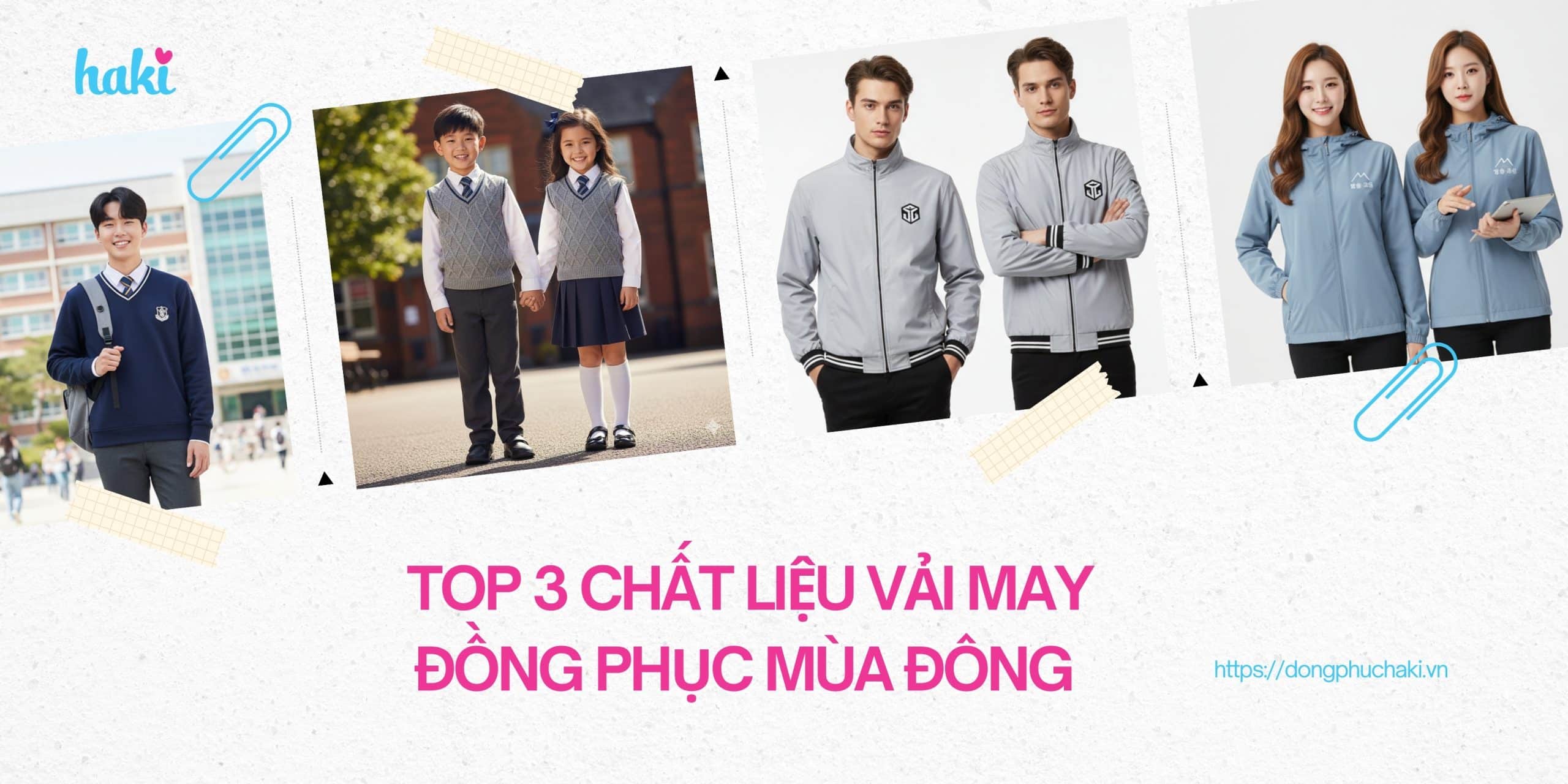 chất liệu vải đồng phục mùa đông