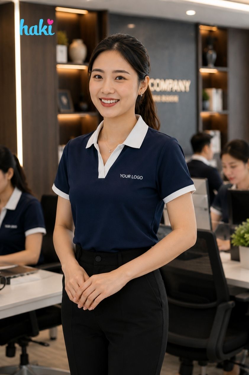 áo polo cổ tim